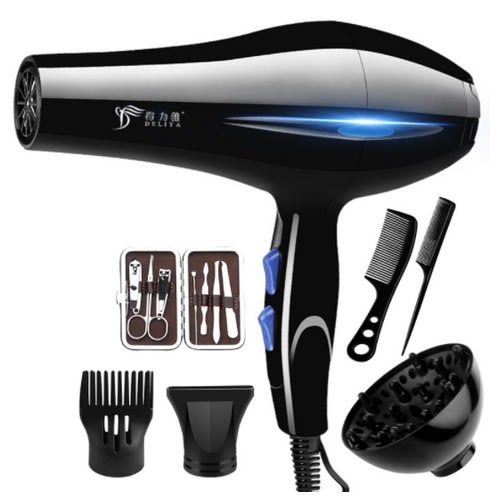 Hair Dryer + 5 Components - 220V