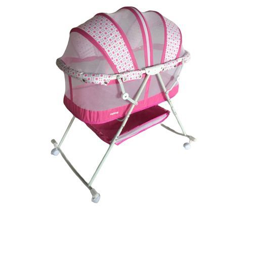 Pink Baby Basinet Bed