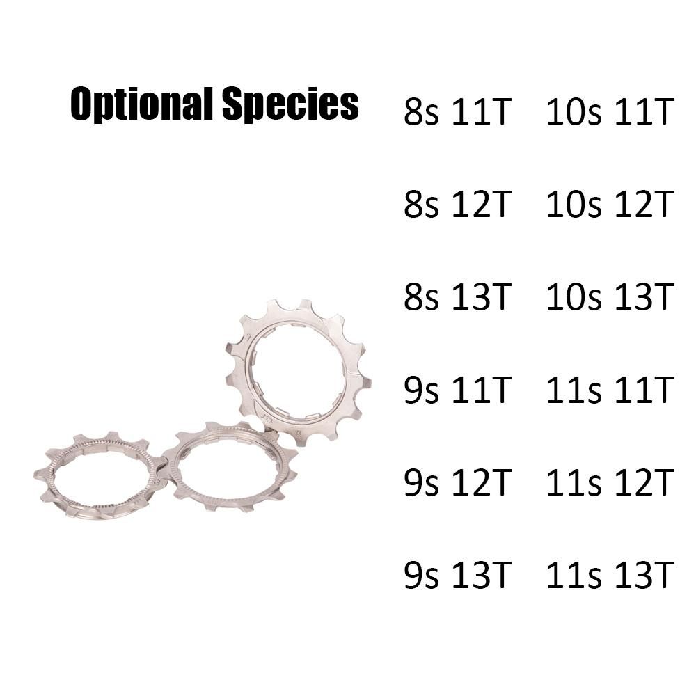 8/9/10/11 Speed 11T/12T/13T Freewheel Flywheel Pinion for Bicycle Bike MTB Cassette Cog in Mountainous Region and Highway
