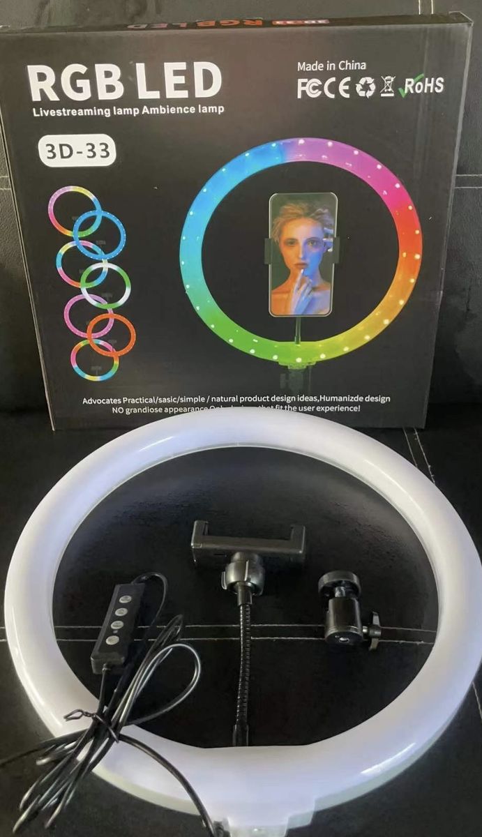 13Inches RGB Ringlight + Tripod Stand