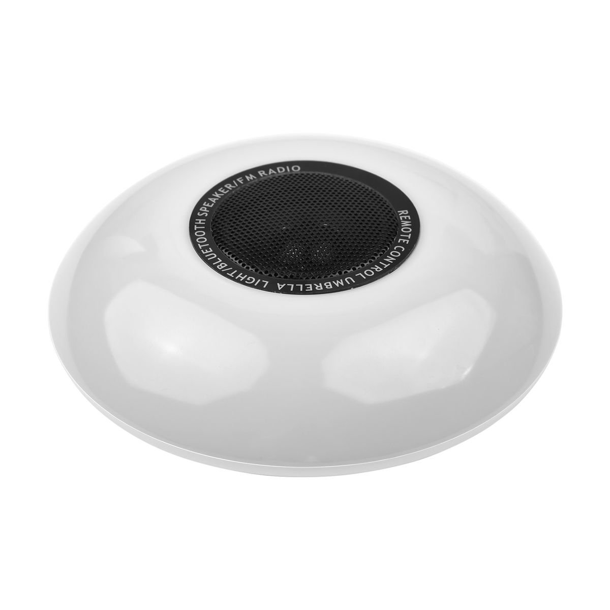 3 In 1 Patio Umbrella Lights BT Speaker FM Radio LED