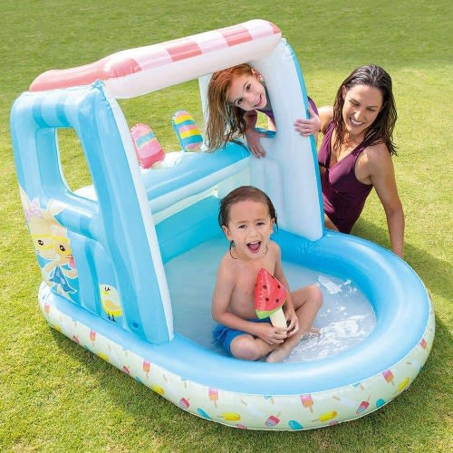 Ice Cream Stand Playhouse With Electric Pump