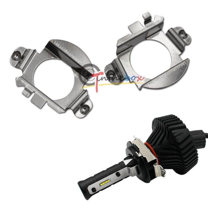 232233067002 H7 LED Headlight Bulbs Adapters Holders Retainers For Audi BMW Mercedes-Benz VW