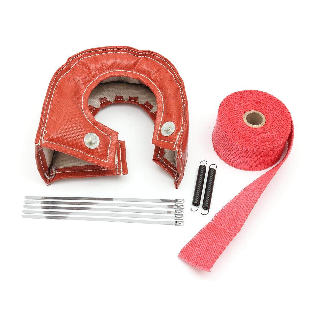 TURBO HEAT SHIELD BLANKET COVER + MANIFOLD DOWNPIPE WRAP 2