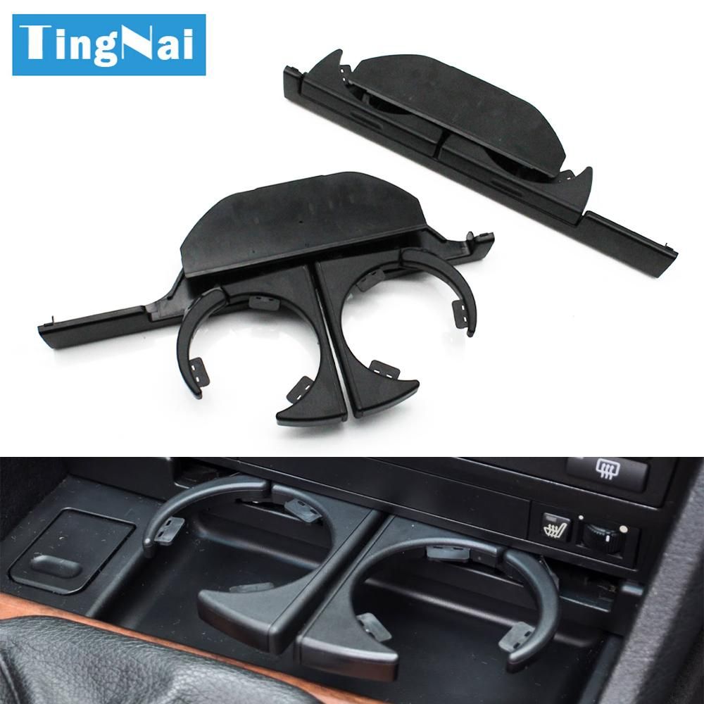 LHD RHD Front Console Retractable Cup Holder For BMW 5 Series E39 525i 528i 530i 540i M5