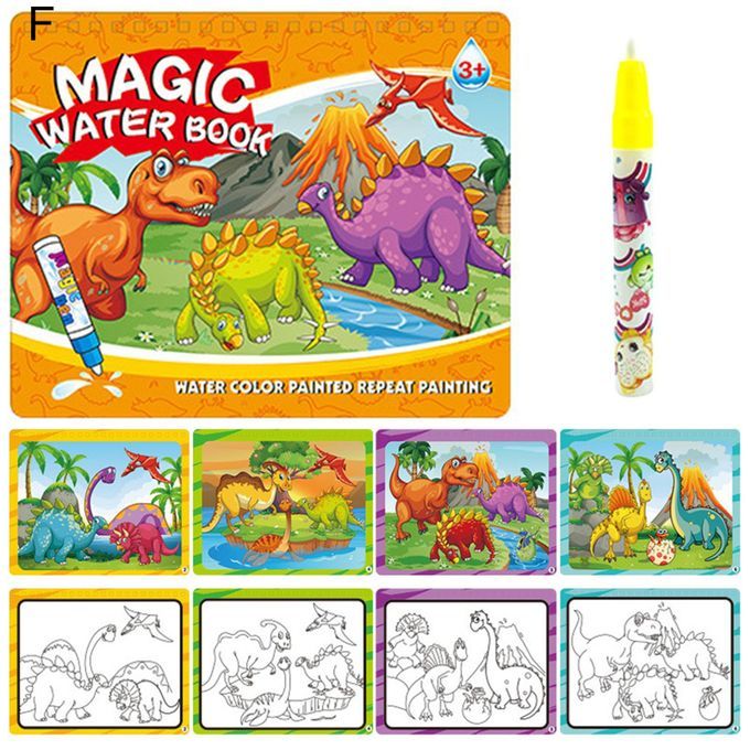 Color Changing Kids Drawing Book Ergonomic Paper Magical-