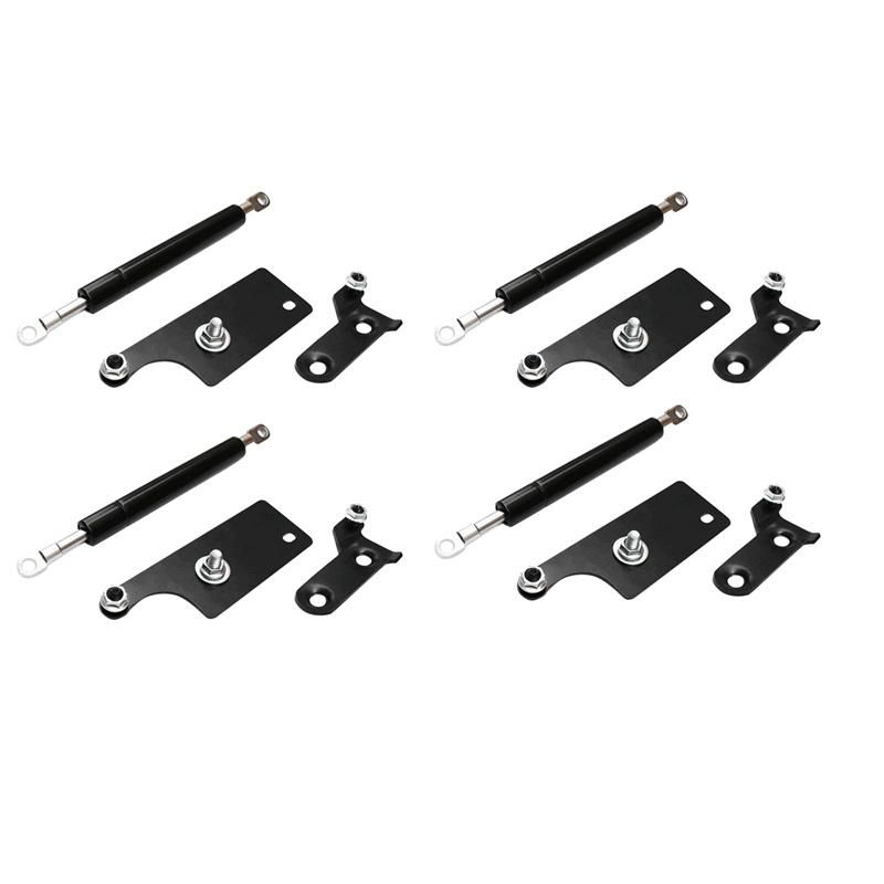 4Pcs Rear Tailgate Board Slow Down Support Rod Lift  Shock Damper For Toyota Hilux GUN125 Revo 2015-2019