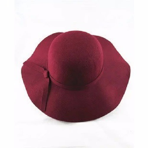 Sun And Beach Hat - Wine