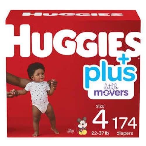 Little Movers Diaper - Size 4 - 174 Counts