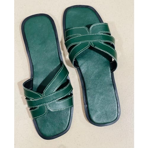 Green Women's Slippers