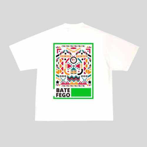 Batefego X21 Signature Print White