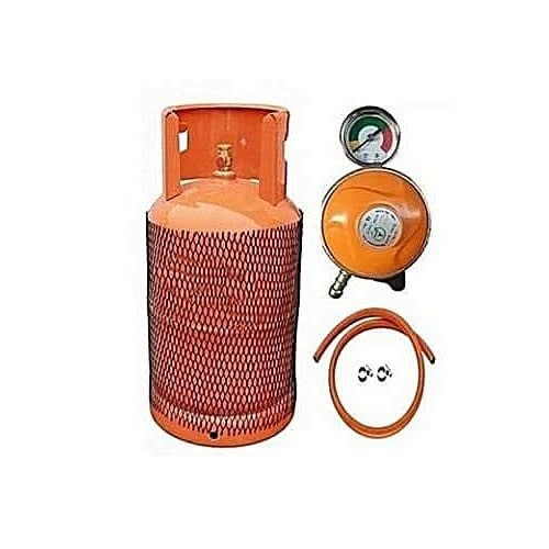 Gas Cylinder 12.5kg +Hose +Meter+ regulator+Clips