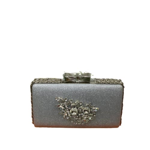 Women's Clutch - Silver