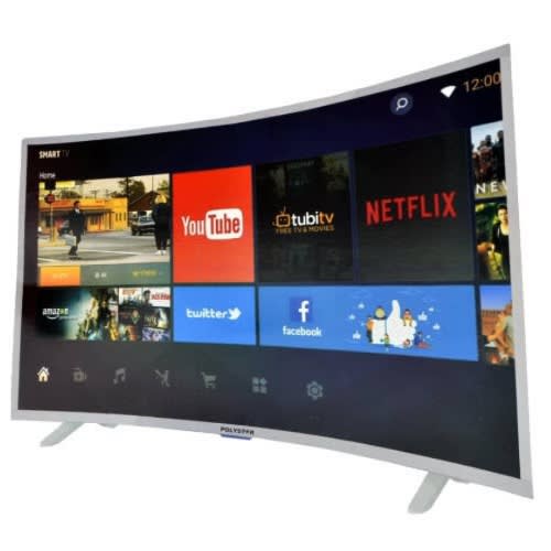 32 Inch Smart Curved Android Led Tv + Free Wall Bracket