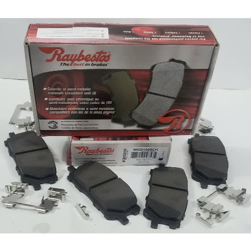 Raybestos Mgd 1005 Ch R-line Ceramic Front Brake Pad Set