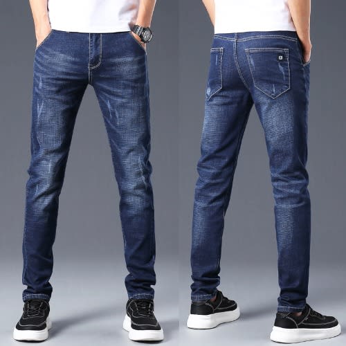 Jeans For Men -Plain Blue +Mixed Blue