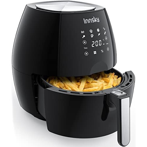 Innsky - Air Fryer With Touch Display - 8-in-1 Multifunction - 5.5L - 1700W