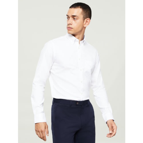 Men's Cuff Shirt - White