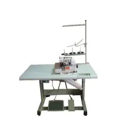 Industrial  Overlocking Machine With Table And Motor