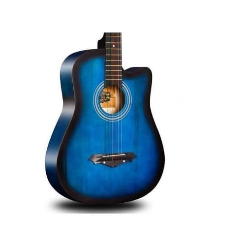 Acoustic Box Guitar - Blue 38
