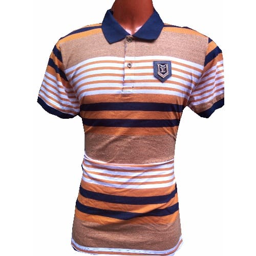 Stripped Polo T-shirt