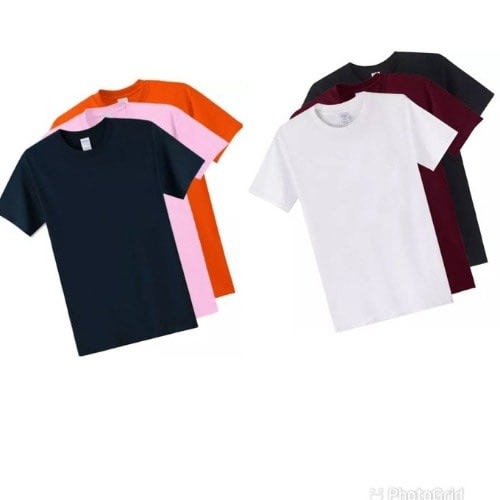 6 in 1 Round neck T-Shirts