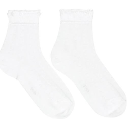 Girls White Socks