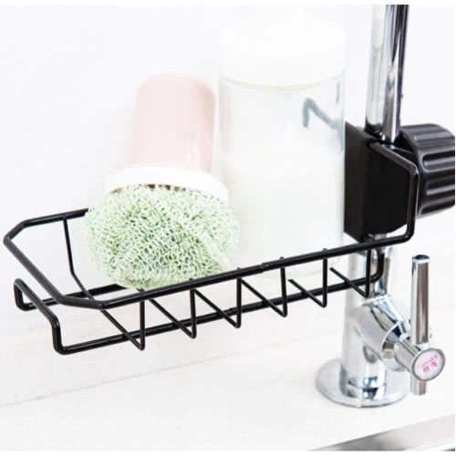 Stainless Steel Sink Faucet Sponge Holder