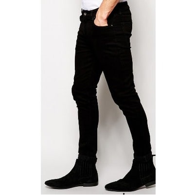 Skinny Jeans for Men - Black