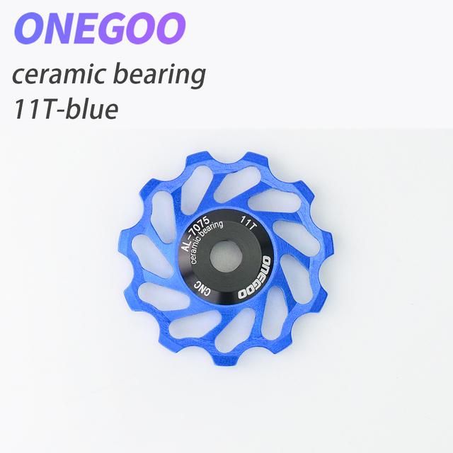 Bike 11T 13T 15T Jockey Wheels Aluminum Alloy Rear Derailleur Ceramic Bearing Guide Wheel MTB Road Bicycle Jockey Roller