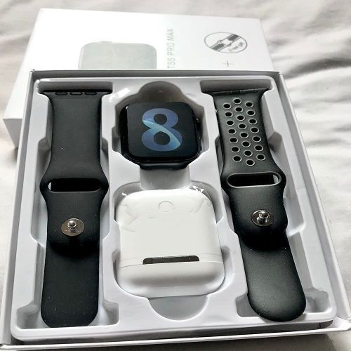 T55 PRO MAX SMART WRISTWATCH SERIES 8 WITH HEALTH FEATURES FOR IPHONE & ANDROID