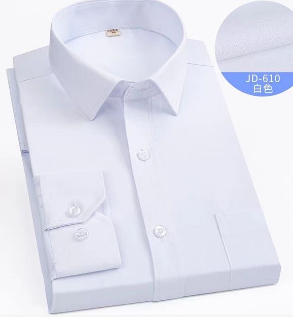 Men's Classic Office Business Long Sleeve Formal Shirts 103C