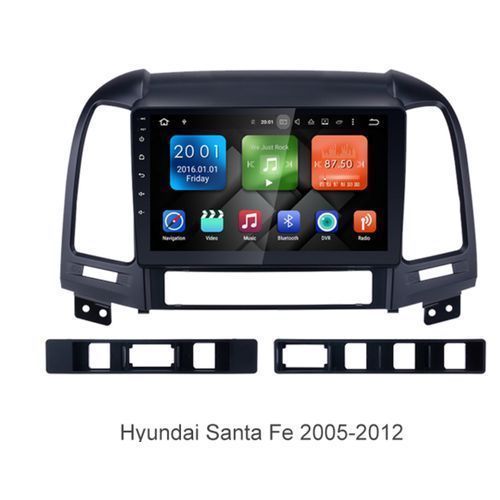 Hyundai Santafe 2005-2012 Car Android Player With Navigation + Reverse Camera