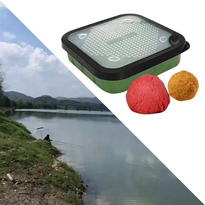Bait Case Shatterproof Square Bait Storage Maggot Bait Box