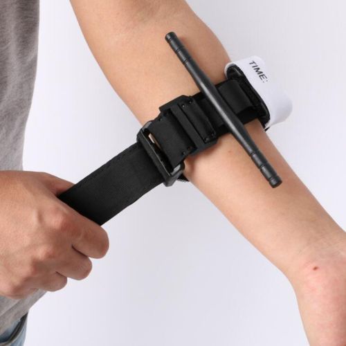 Outdoor Portable First Aid Emergency Tourniquet Black
