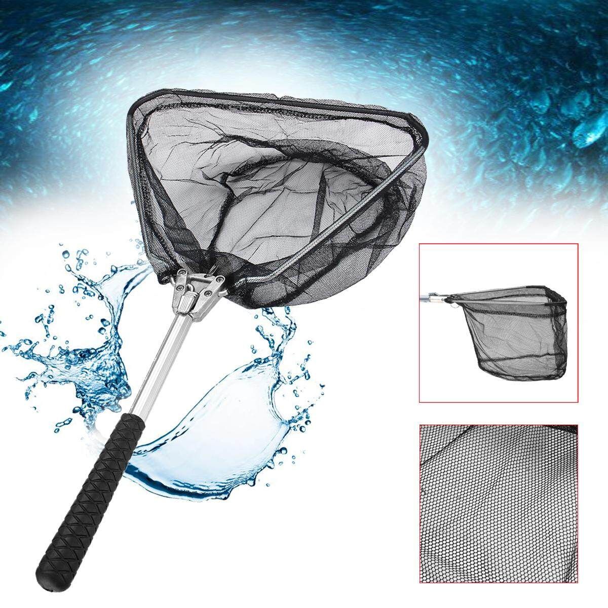 Fly Landing Net Hand Nets Nylon Mesh Carp Catch And Release Scoop Tool