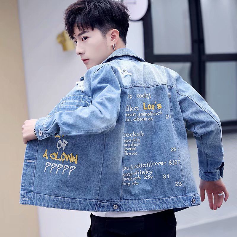 Men Denim Jeans Jacket