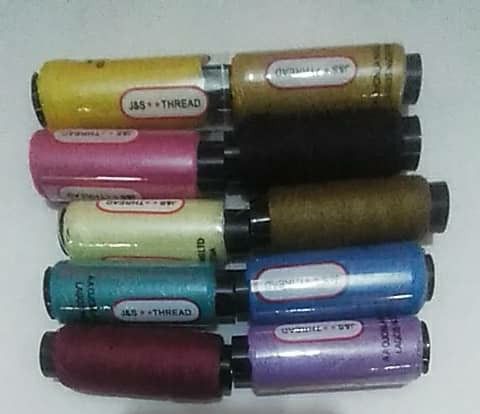 Sewing Mixture Of 10Colour Sewing Thread+Free 10 Hand Needle