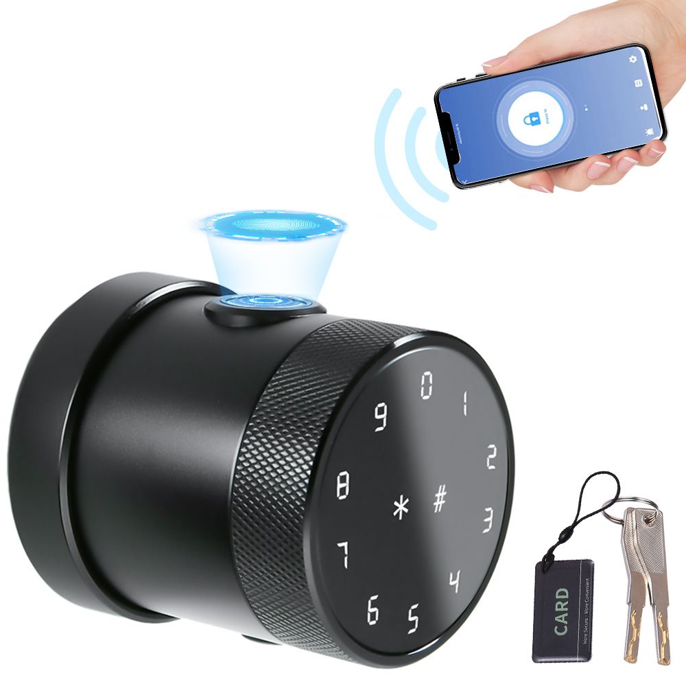 5-in-1 Unlock Smart Door Lock Keyless Entry Biometric Door