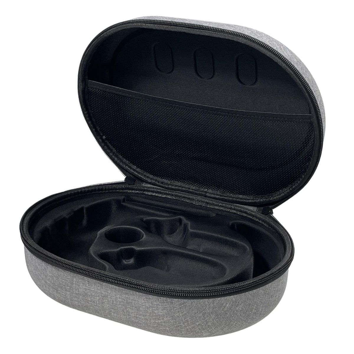 Semi-rigid Carrying Case for Vr Devices Waterproof Vr Carrying Case Grey