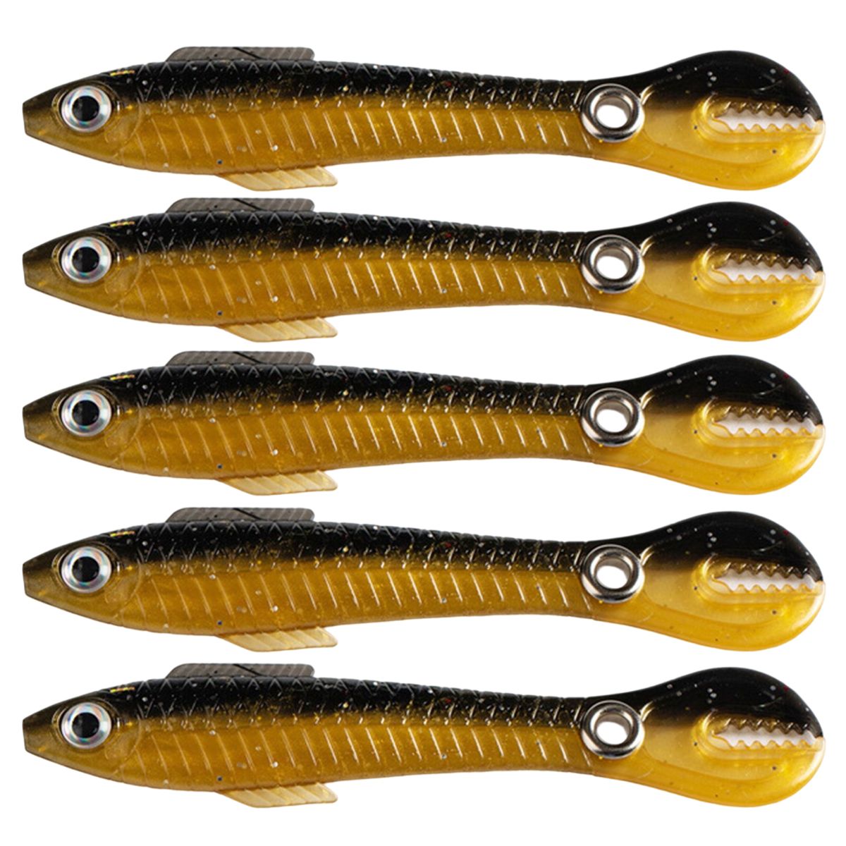 5Pcs/Pack?10cm/6g?Soft Bait?Tough?Streamlined?Metal-E