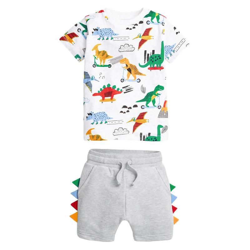 Processing Custom Children's Suit European And American Style Summer New Short Sleeve Chil