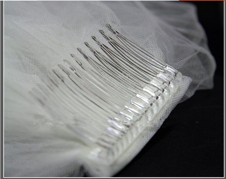 2019 New Elegant Sequin Soft Lace  Wedding Bridal Bride Veil 1.5M Wedding