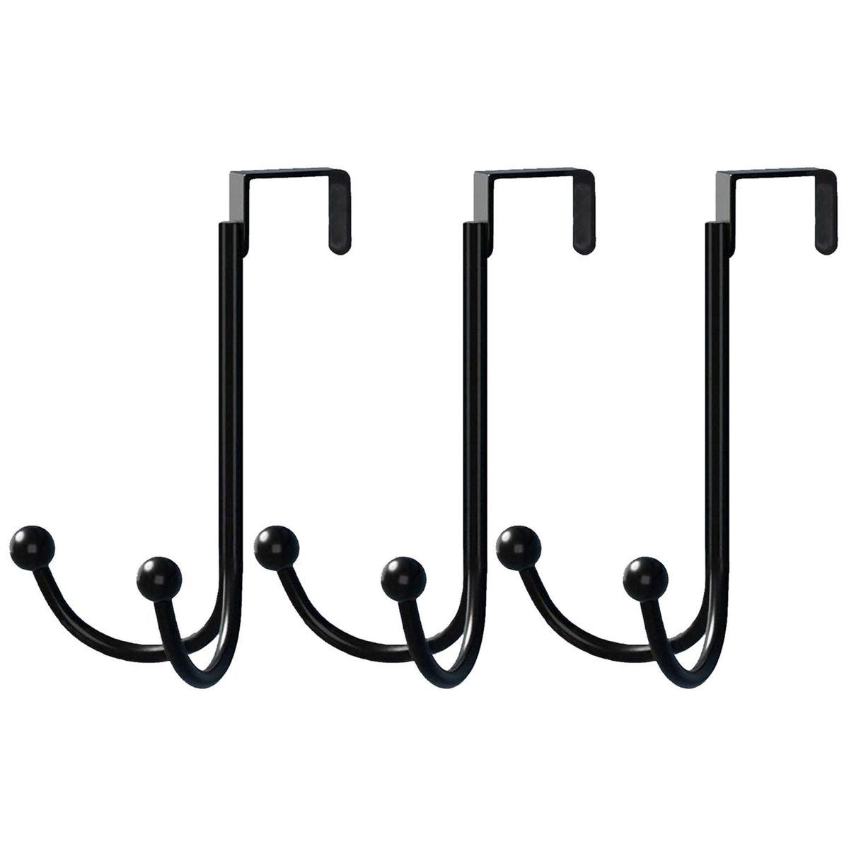 Easy-to-use Metal Wreath Holder 3-in-1 Metal Hooks Over for Christmas
