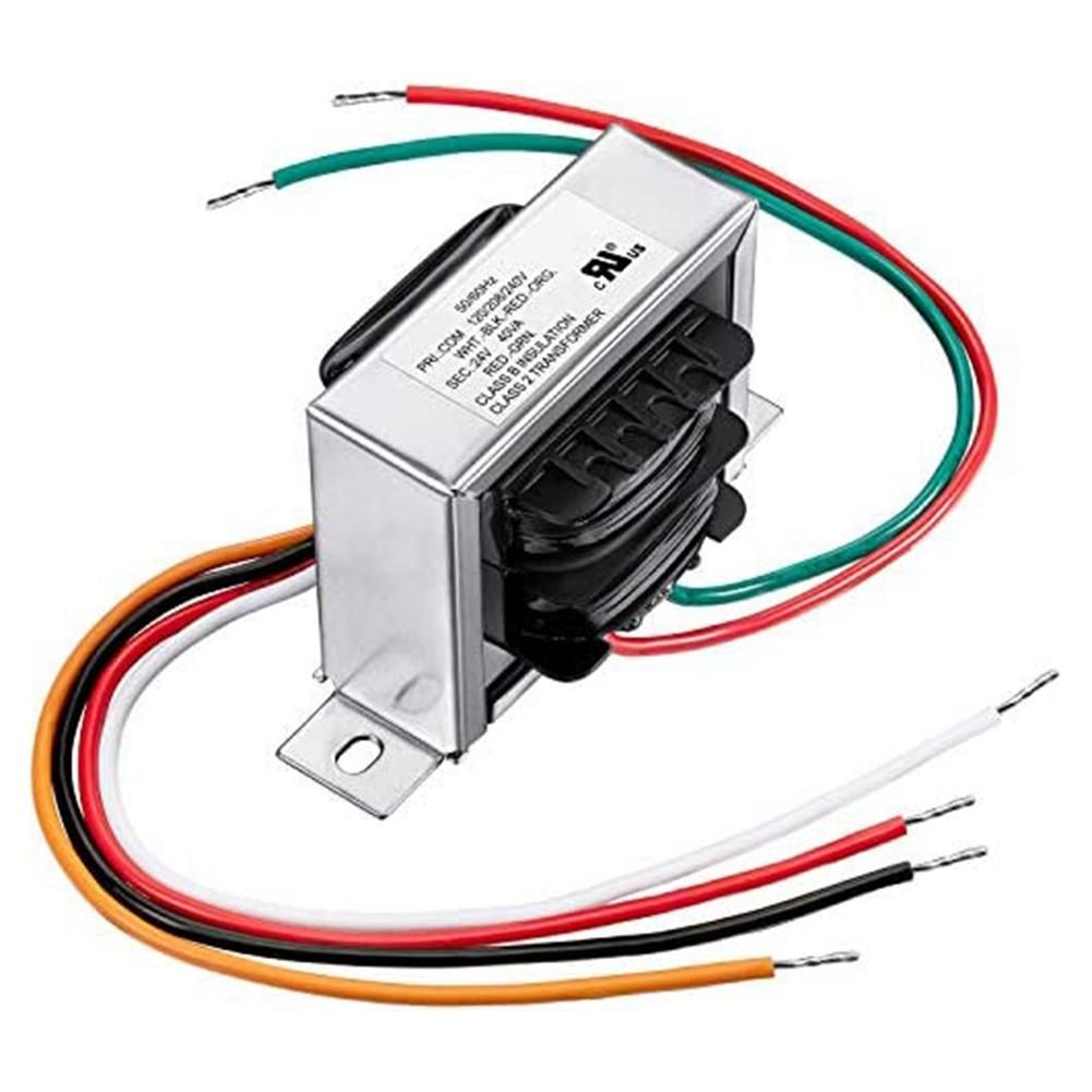 Control Transformer 40VA Primary 120 208 240V Secondary 24V HVAC Furnace Multi Tap US Plug