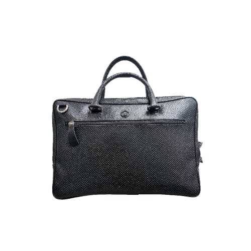Midi Laptop Bag Snake Print - Black