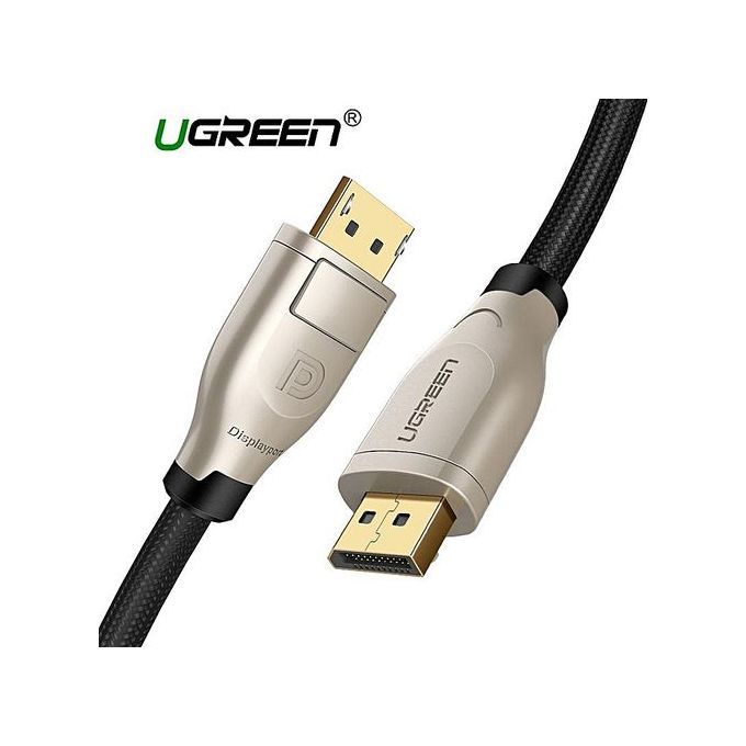 10Meter DisplayPort To DisplayPort Cable, DP 1.2 Male To Male Audio Video Cable With Zinc Alloy Shell, Support 3D 4K 60Hz, 1080P 144Hz For Latest HDTVs, Projectors, Displays, Monitors, PC Graphics By HonTai