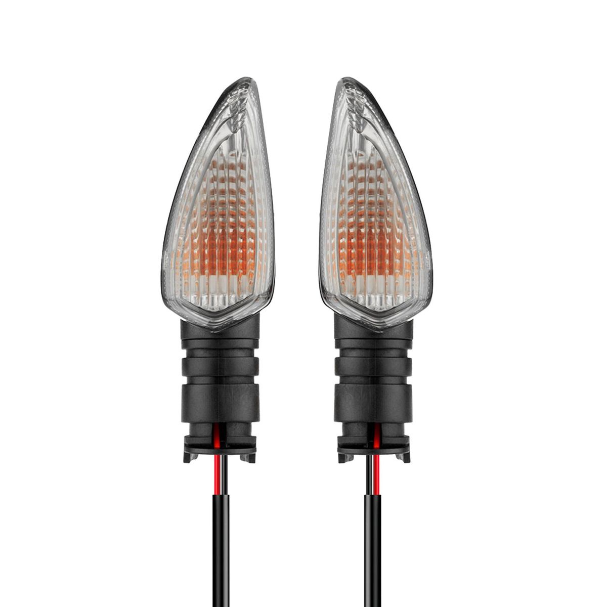 Motorcycle Rear Signal Light Rear Winker Lamp Replacement for YAMAHA Y15ZR/135LC/Aerox155 OEM 2CB-H3330-10, 2CB-H3340-10