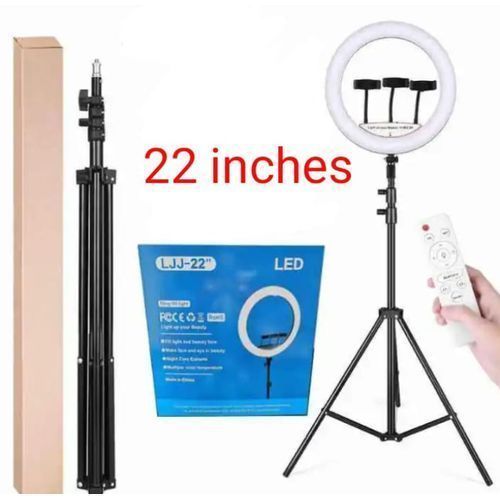 22 Inch Dimmable Selfie Ring Light  22inches Ringlight