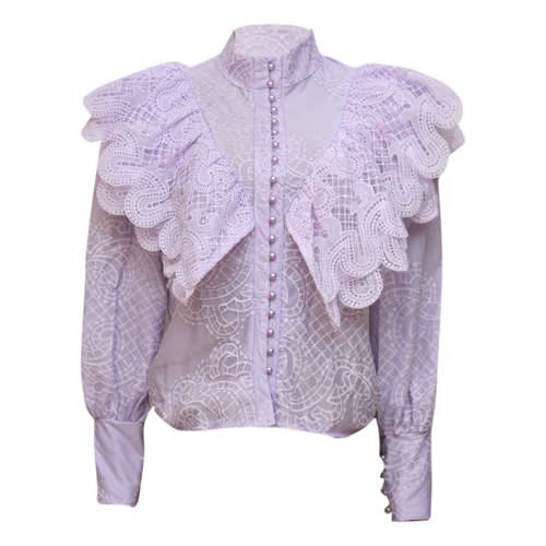 Lilac Chord  Details Shirt